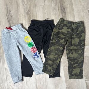 Avengers, Camouflage Sweatpants Pajama Bottoms Size 4T Bundle Set